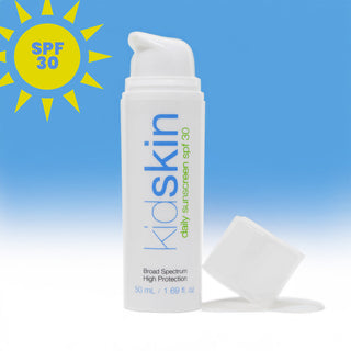 Kidskin® Daily Sunscreen SPF30 – Mineral Facial Sun Cream with Zinc Oxide & Red Algae